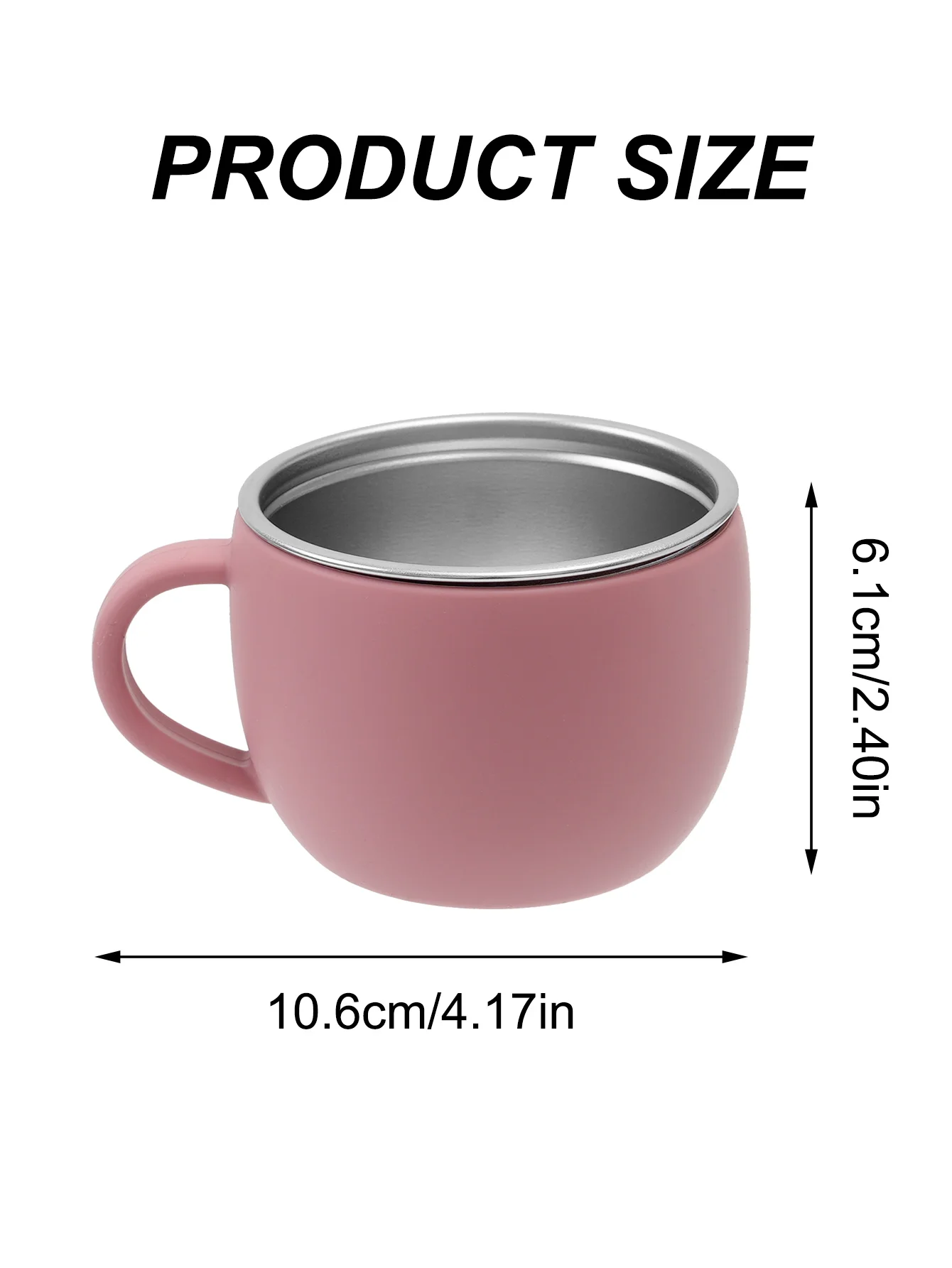 1PCS Stainless Steel Cup For Baby BPA Free Detachable Silicone Spout Single Handle Learning Drinking Cup Safe Kids Water Bottle thumbnail 3