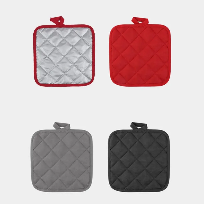 1/2PCS Heat Resistant Towel Pot Holders Cotton Non-slip Mat holder Holder Hot Pads Table Placemat Accessories Kitchen Baking thumbnail 3