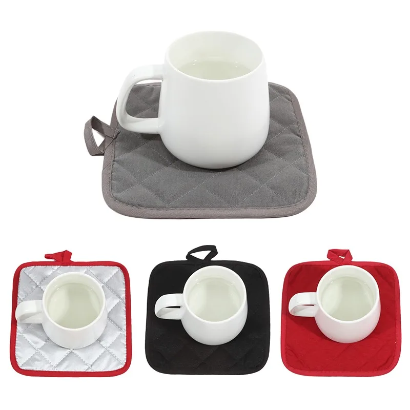 1/2PCS Heat Resistant Towel Pot Holders Cotton Non-slip Mat holder Holder Hot Pads Table Placemat Accessories Kitchen Baking thumbnail 5