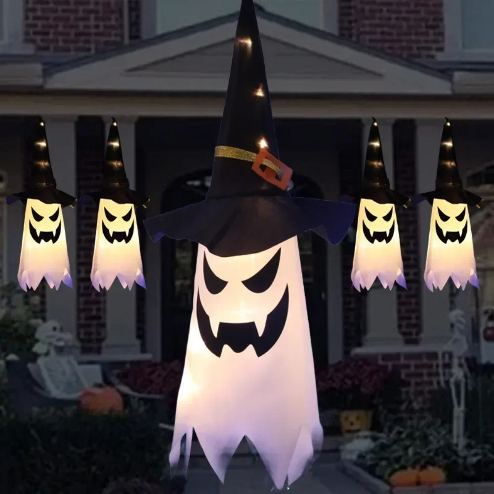 Halloween Decoration Outdoor Party Decoration Indoor Ghost Decoration Ghost Lights Courtyard Party Garden thumbnail 4