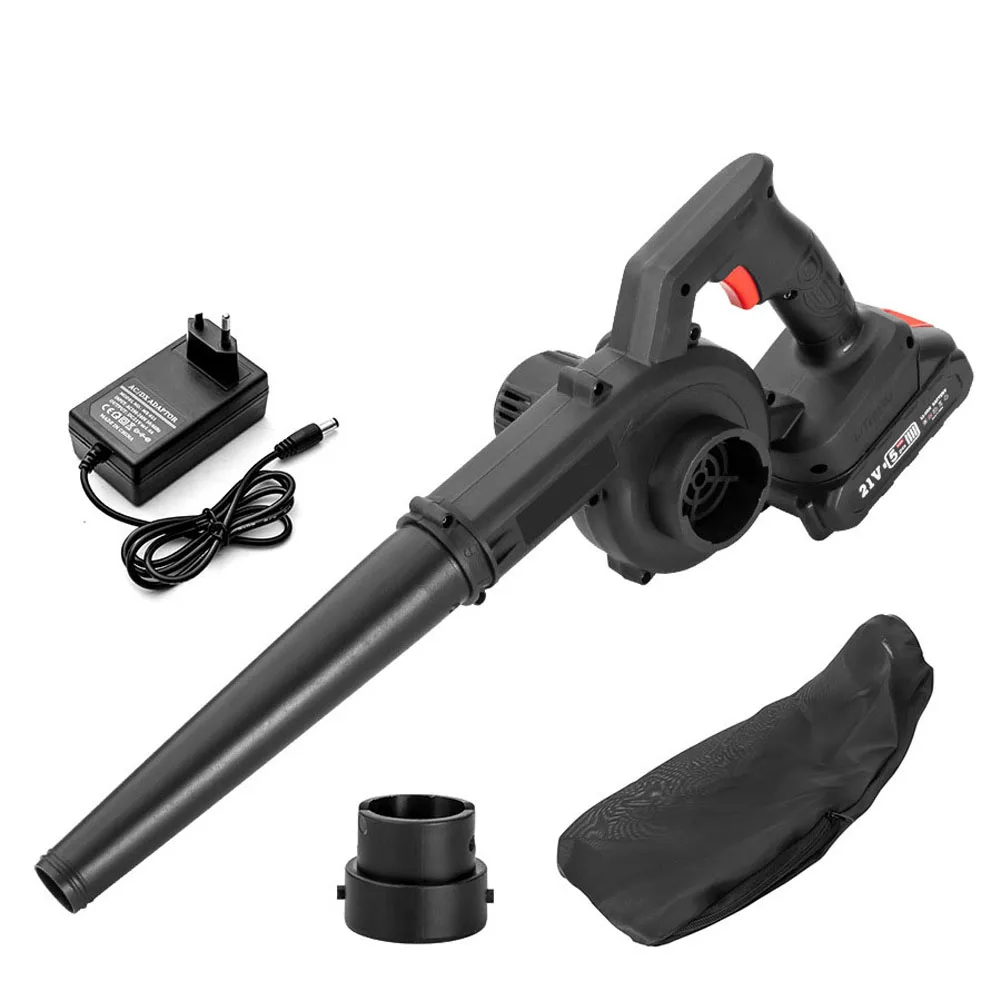 Battery Powered Blower Cordless Leaf Blower Indoor Cleaning 330x170x185mm Compact Leaf Vacuum Cleaner For DIY Projects thumbnail 2
