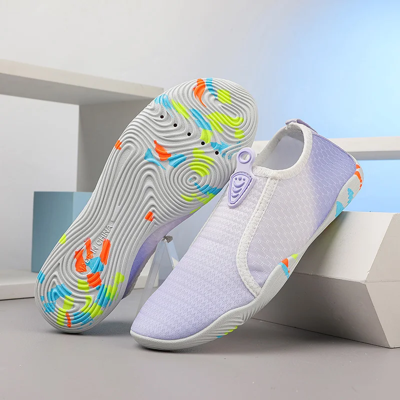 New Unisex Lager Size Unisex Outdoor Aqua Shoes Couples Vacation Beach Barefoot Swimming Shoes Indoor Fitness Gym Shoes35-46# thumbnail 6