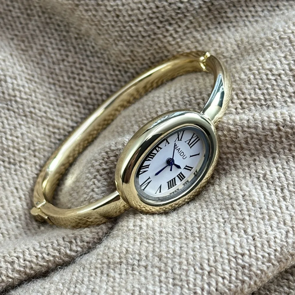 Famous Brand Bracelet Watch Stainless Steel Strap Gold Watch Fashion Small Dial Ladies Girl Gift Wristwatches Relojes Para Mujer thumbnail 5