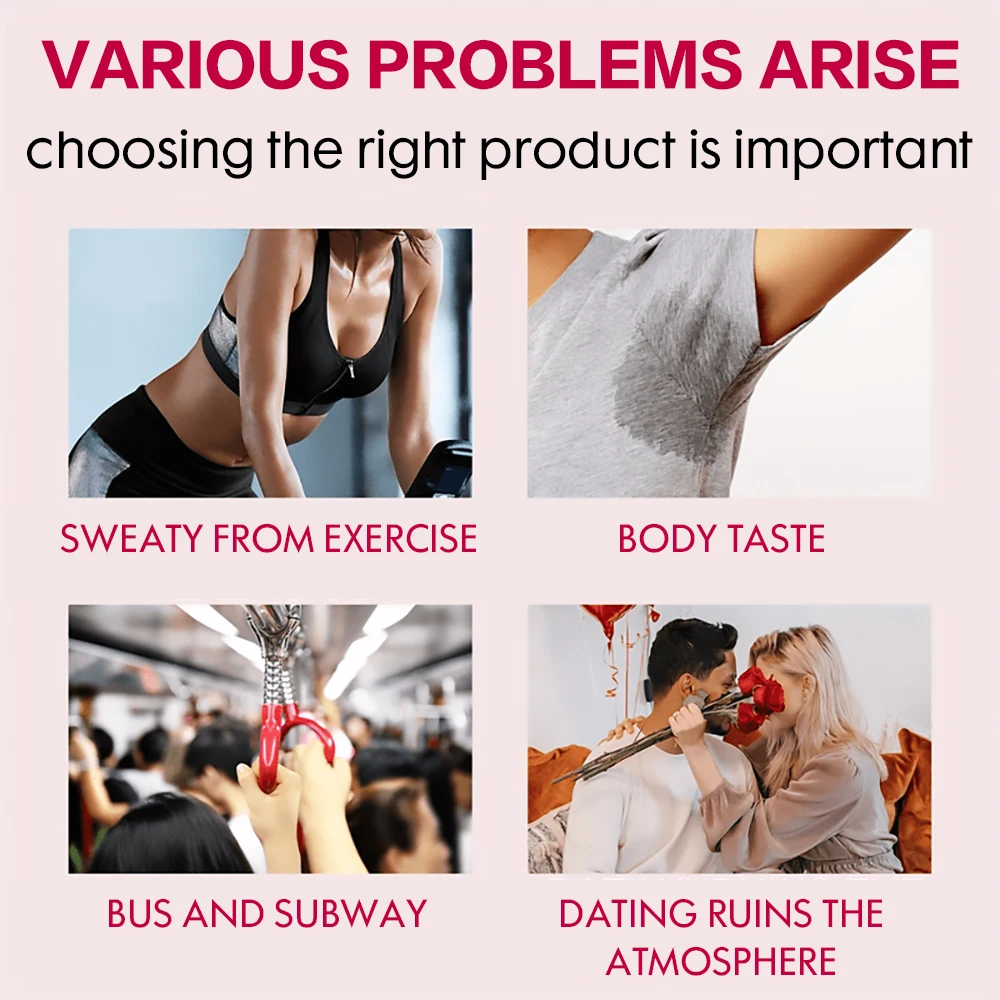 SUYARUN Women's Rose Deodorant Stick Natural Odor Control for Hands Feet Armpits - Long-Lasting Freshness Anti-Perspirant. thumbnail 5