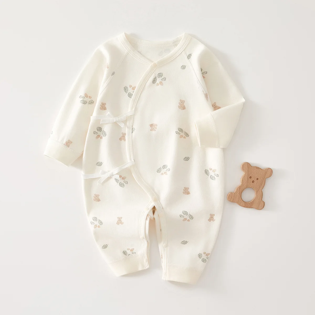 AYNIGIELL High-Quality Newborn Baby Jumpsuit Four Season Cute Children's Jumpsuit 0-6M Cute Baby Girl Male Baby Clothing thumbnail 4