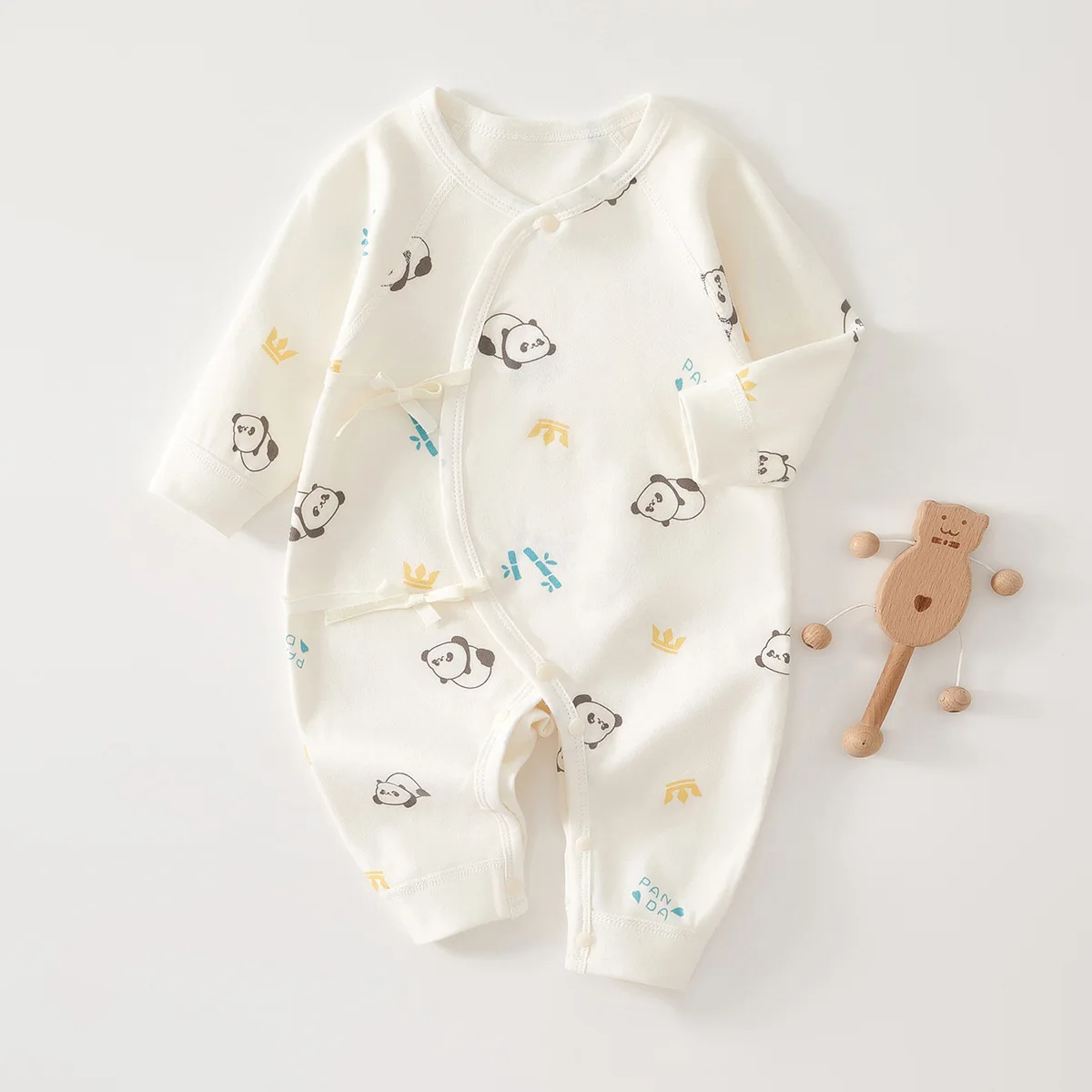 AYNIGIELL High-Quality Newborn Baby Jumpsuit Four Season Cute Children's Jumpsuit 0-6M Cute Baby Girl Male Baby Clothing thumbnail 2