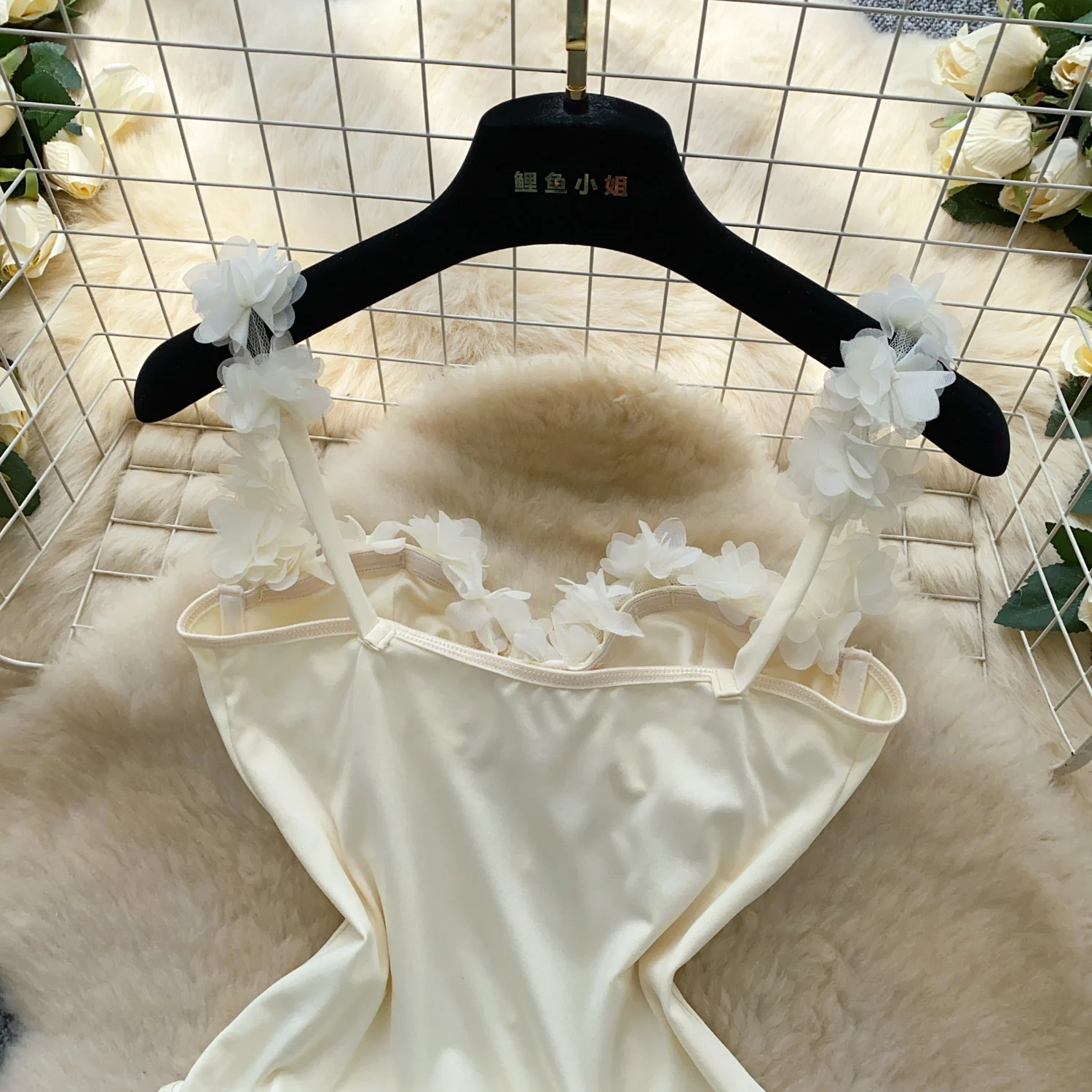 Sexy sweet floral Corset  bodysuits Chic Korean Camis Tank Top Basic Fashion Off Shoulder Summer Women Clothing thumbnail 6