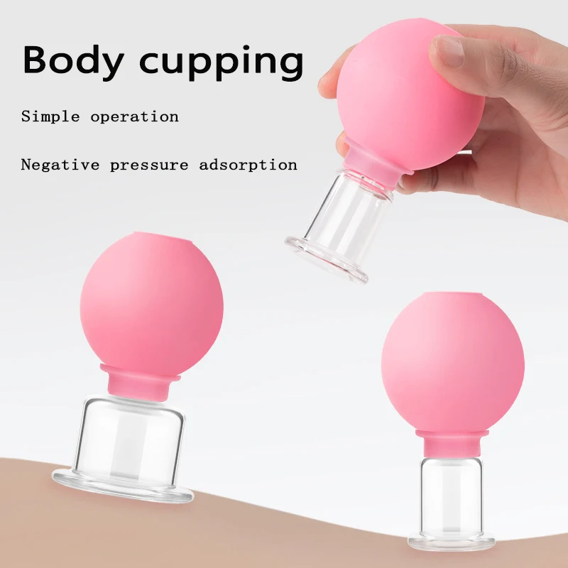 Rubber Cupping Set Face Massager Vacuum Face Skin Lifting Facial Cups Anti Cellulite Cup Anti-Wrinkle Cupping Glass Therapy Tool thumbnail 5