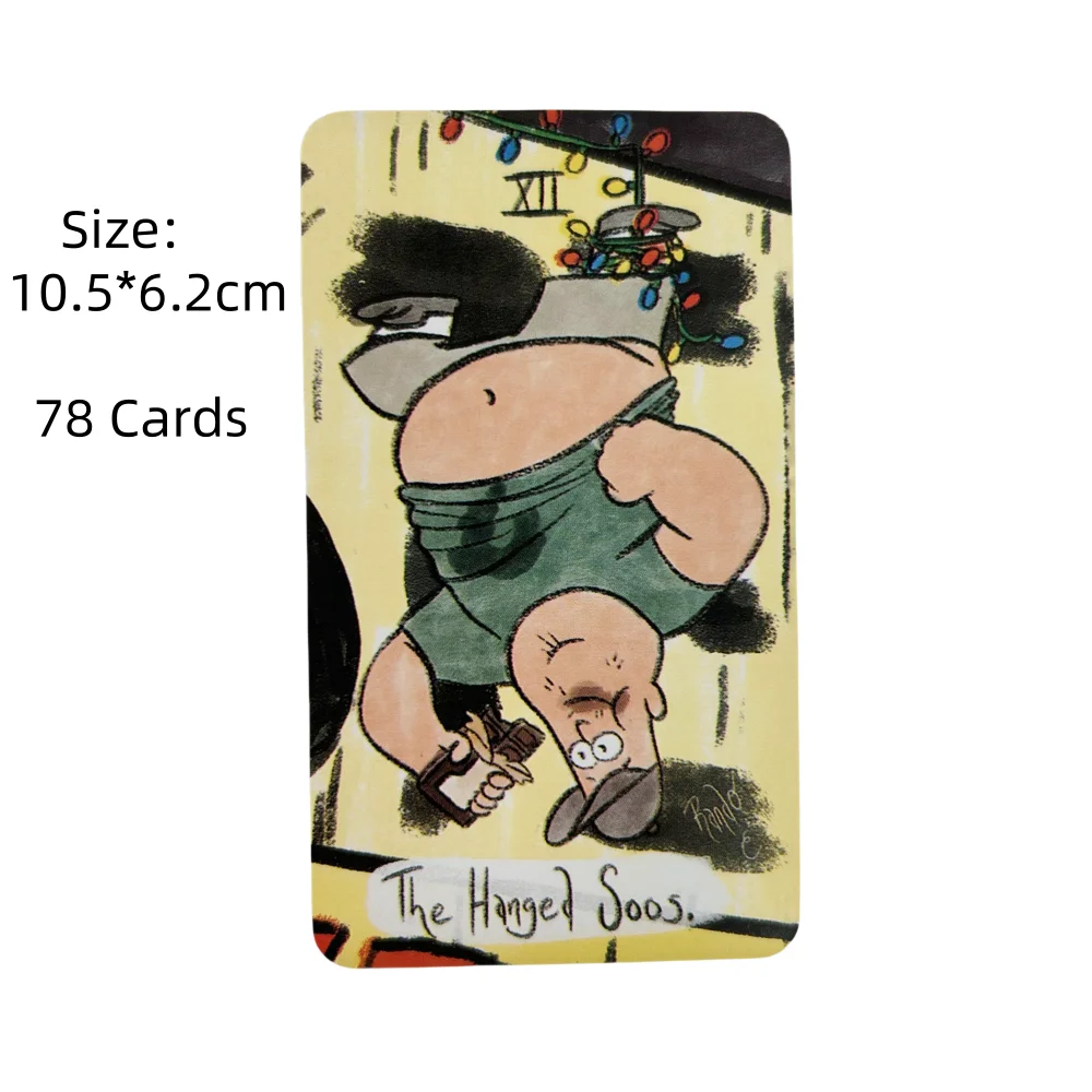 The Mystery Tarot Cards A 78 Deck Gravity Falls Inspired 78 Card Deck English Version Board Game Cards thumbnail 2
