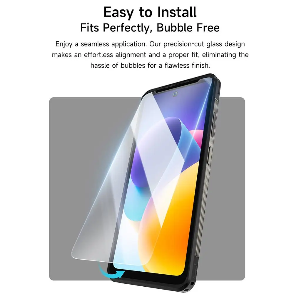 For Ulefone Armor 26 Ultra / Walkie-Talkie 2pcs / Pack Ulefone 9H HD Anti Fingerprint Tempered Glass Film Screen Protector thumbnail 6