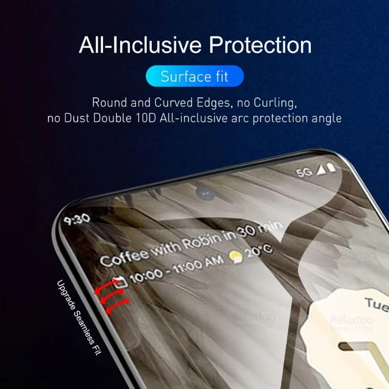 5Pcs Hydrogel Film For Google Pixel 10 9 8 7 6 Pro XL Full Cover Screen Protector For Google Pixel 9A 8A 7A 6A thumbnail 5