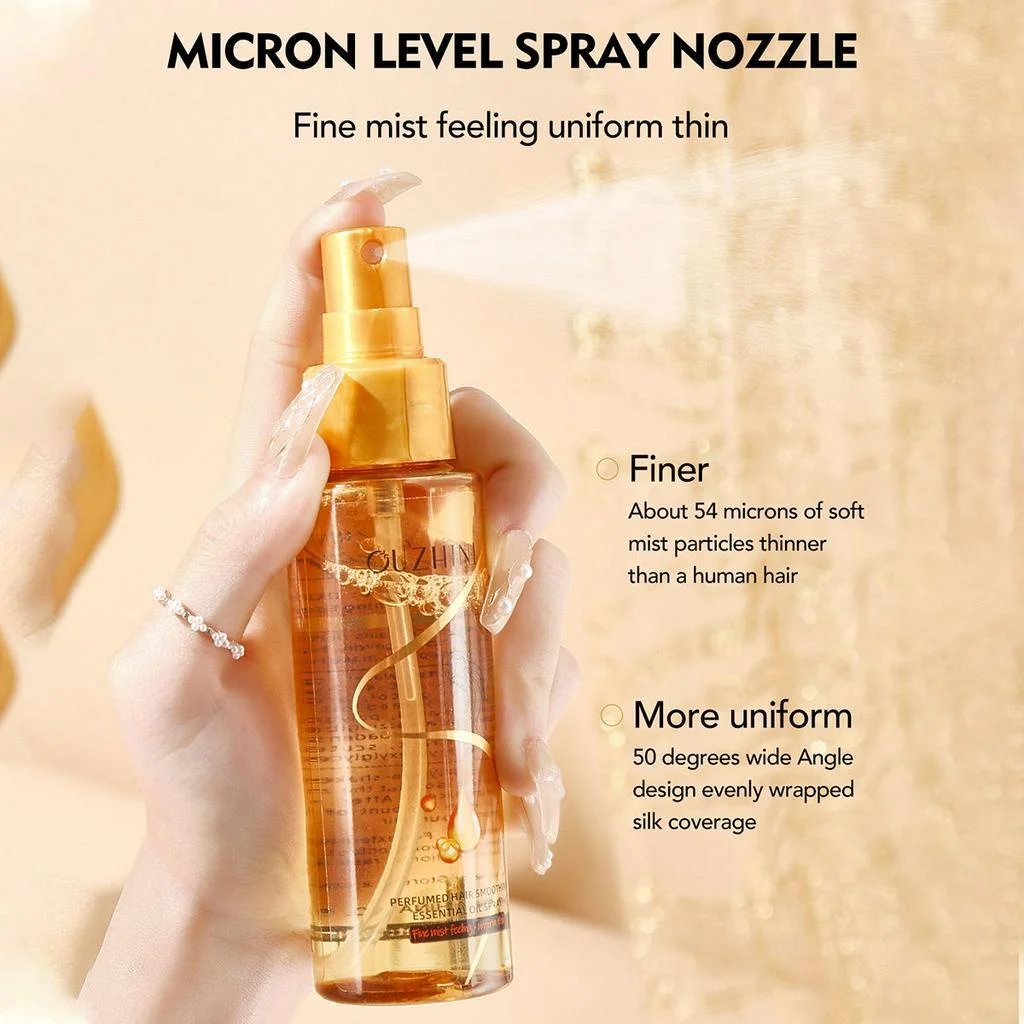 Deep nourishing hair care essential oil spray can increase luster and improve hair repair and damage fragrance thumbnail 5