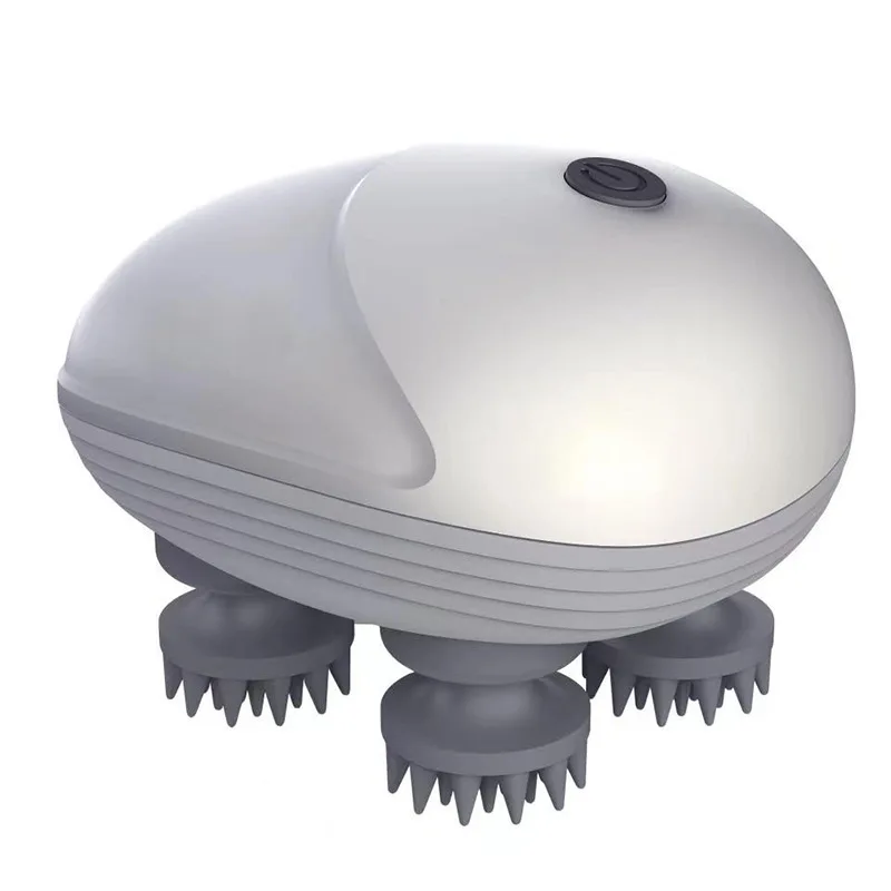 Electric Scalp Head Massager Kneading Vibrating Device Health Care Shoulder Neck Leg Arm Deep Tissue Massage Cat Pet Massager thumbnail 6