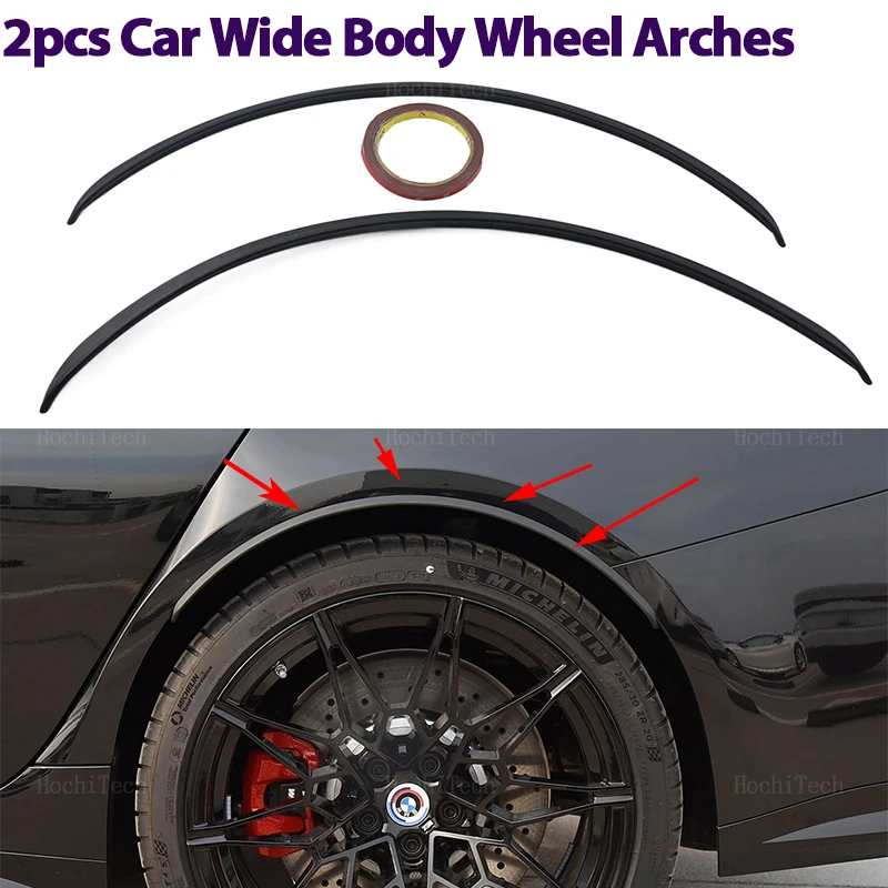2pcs Fender Body Kit Wheel Arches Protector Mudguard Cover for BMW E81 E82 E87 E92 E93 F30 E88 F20 F21 G16 E84 F48 G29 G38