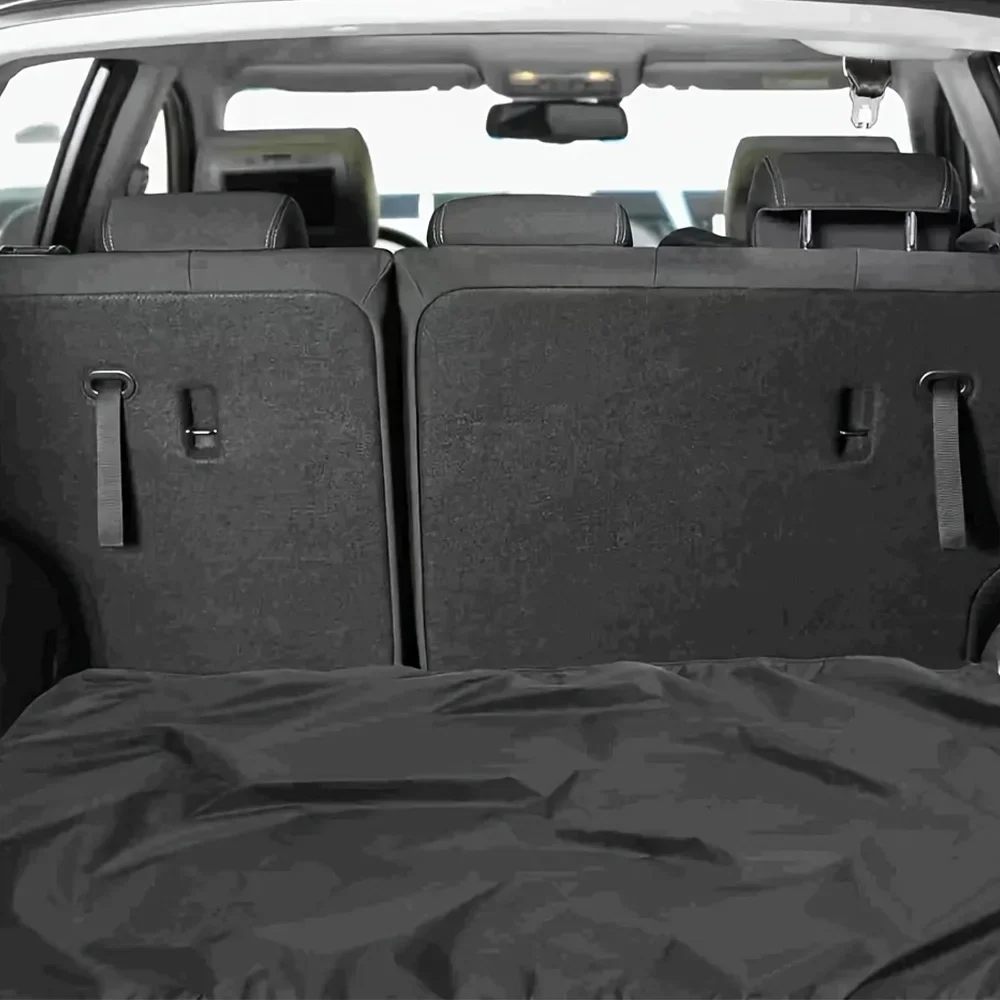 Universal Waterproof Polyester Fiber Cargo Mat Portable Dustproof Luggage Liner Pet Mat for Car SUV Trunk Protection thumbnail 4