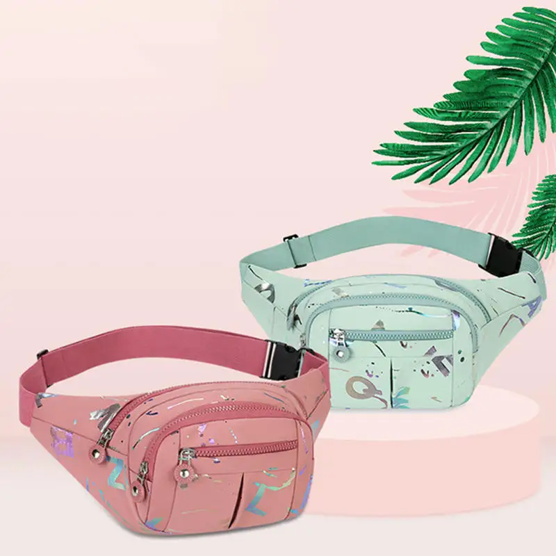 Men Women Waist Fashion Multifunctional Fanny Pack For Unisex Bag Belt Bum Hip Belly Shoulder Crossbody Cross Body Side Handbag thumbnail 3