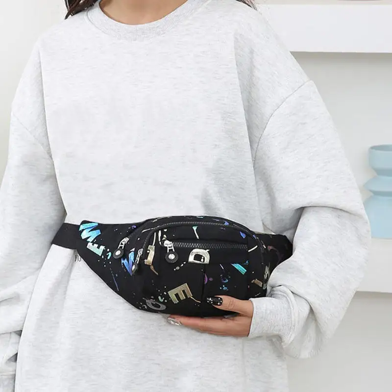 Men Women Waist Fashion Multifunctional Fanny Pack For Unisex Bag Belt Bum Hip Belly Shoulder Crossbody Cross Body Side Handbag thumbnail 4