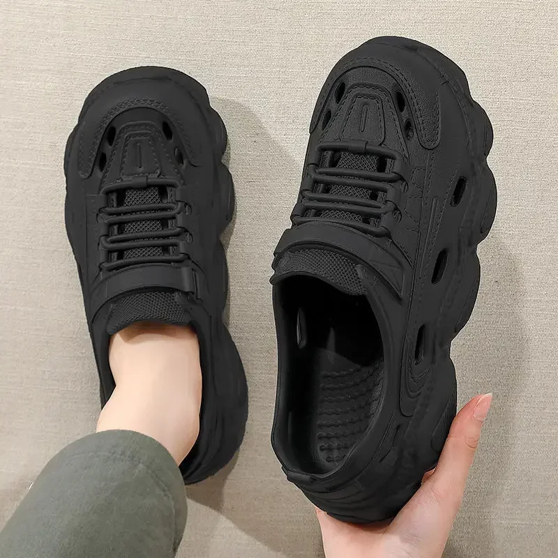 Men's Trendy Eva Sandals Summer Man Outdoor Wear Thick Bottom Non-slip Breathable Cool Shoes Beach Shoes Men Fishing Waterproof thumbnail 2