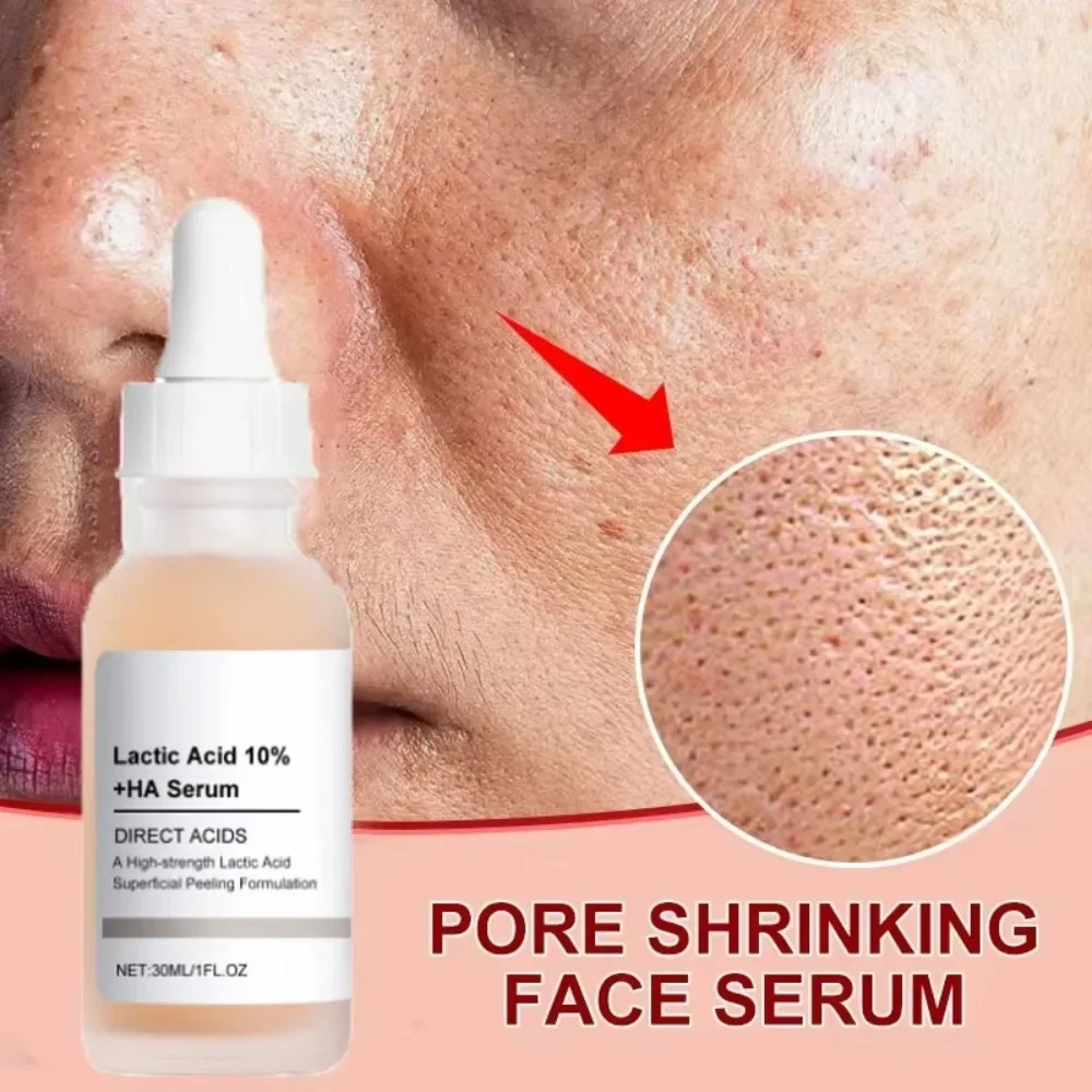 Lactic Acid Large Pores Removal Serum Pore Shrinking Minimizing Essence Moisturizing Firming Smooth Repair Korean Skin Care thumbnail 3