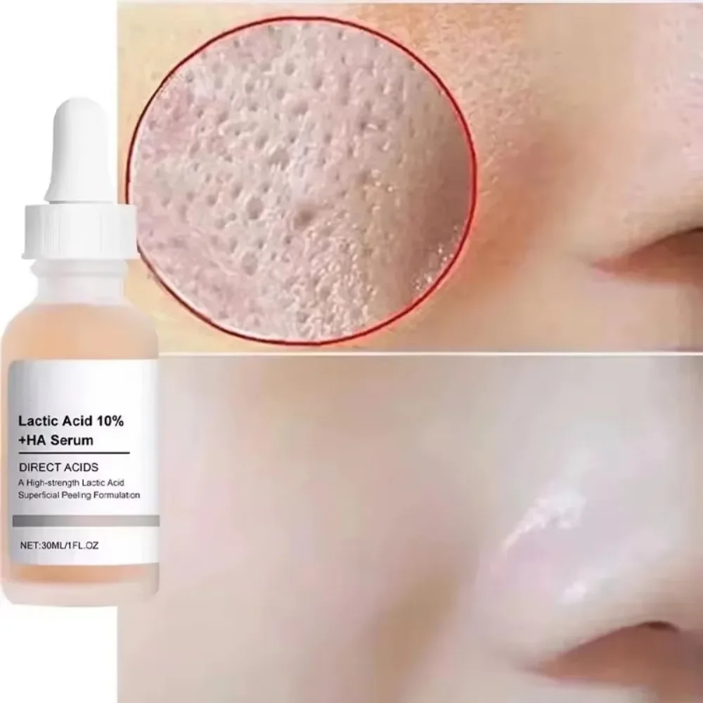 Lactic Acid Large Pores Removal Serum Pore Shrinking Minimizing Essence Moisturizing Firming Smooth Repair Korean Skin Care thumbnail 2