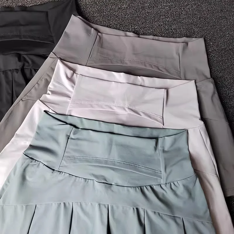 Women Tennis Skirt High Waist Shorts in Skirt Sports Skirt Gym Shorts Fitness Yoga Skirt Running Sport Skirts Golf Wear Skirt thumbnail 5