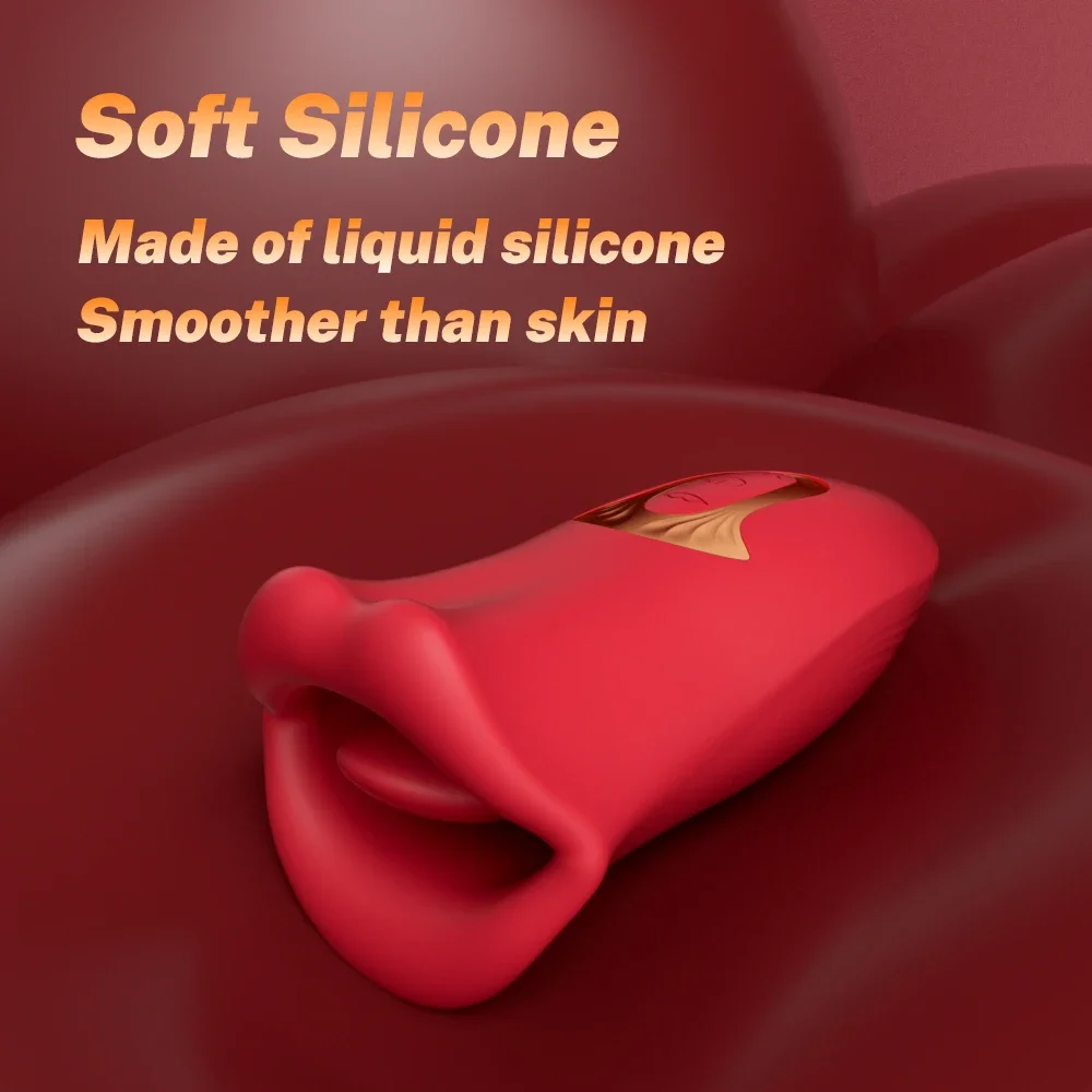 Sex Toys For Women Dildo Vibrator Tongue Licking Sucking G Spot Vibrator Nipple Clit Vibrations Stimulator Female Masturbation thumbnail 4