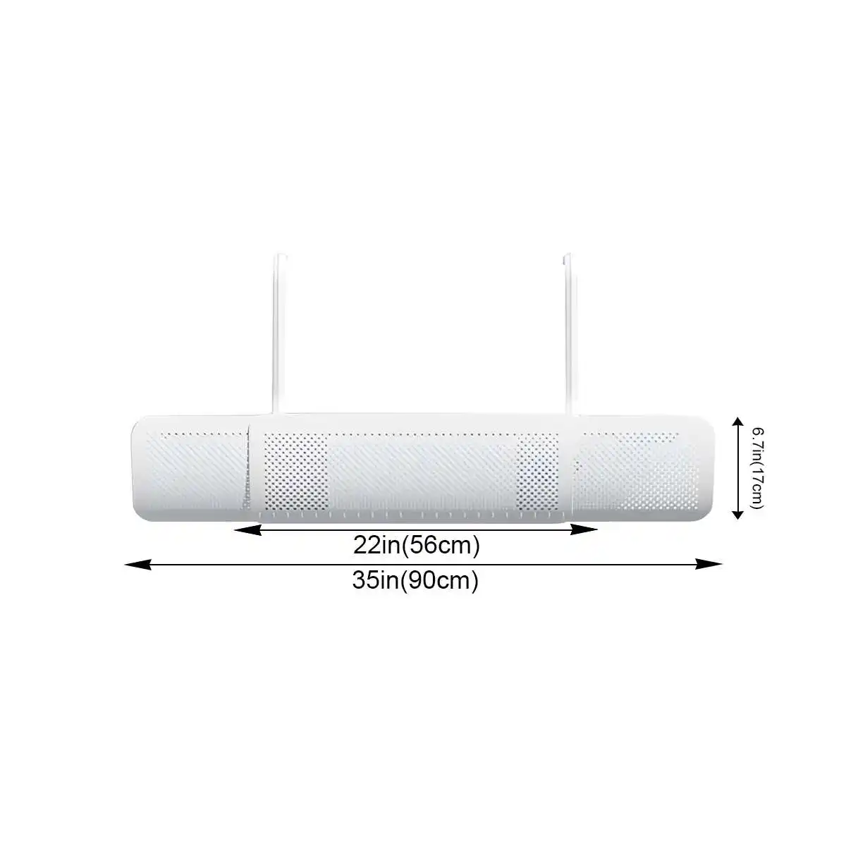 Anti-Direct Blowing Air Conditioning Wind Deflector Wall-Mounted Outlet Baffle Hanging Conditioning Guide Cover thumbnail 3