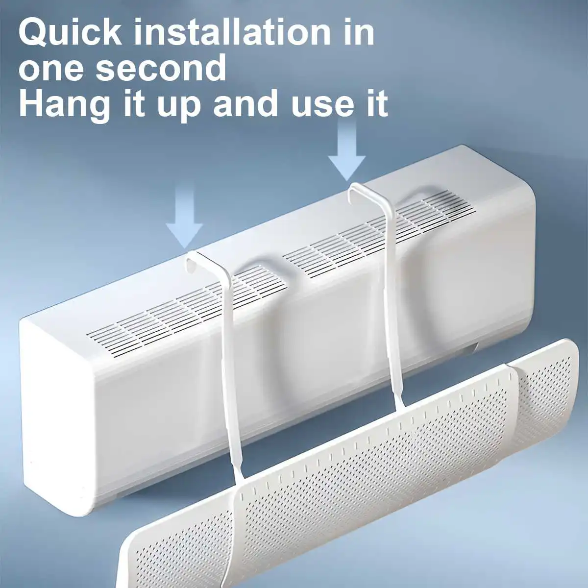 Anti-Direct Blowing Air Conditioning Wind Deflector Wall-Mounted Outlet Baffle Hanging Conditioning Guide Cover thumbnail 6