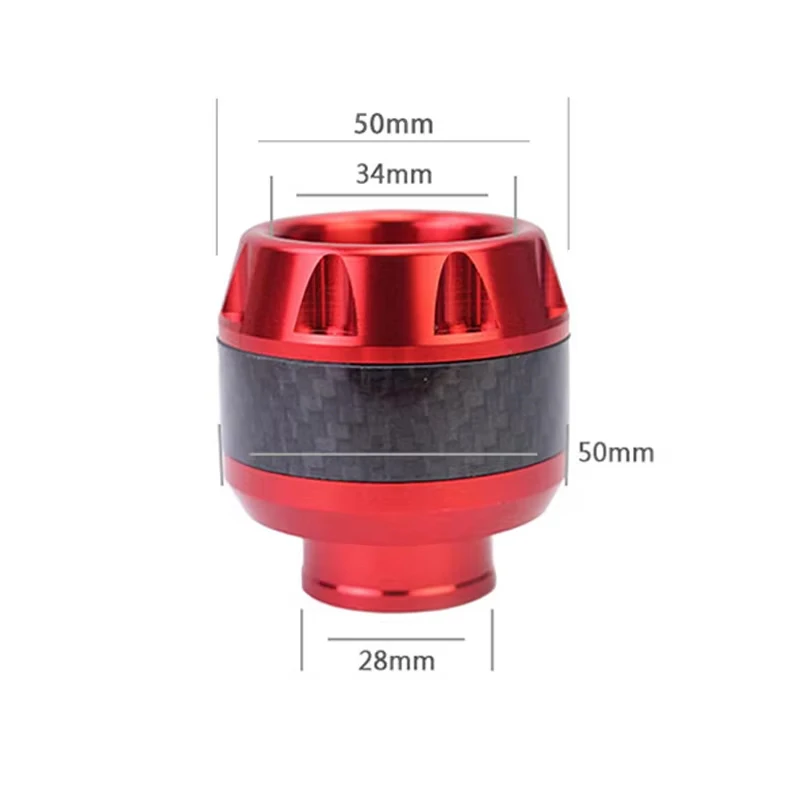 SEAMETAL 2/4Pcs Universal Motorcycle Wheel Protection Crash Pad Motorbike Crash Protectors Alloy Falling Front Fork Slider Cups thumbnail 2