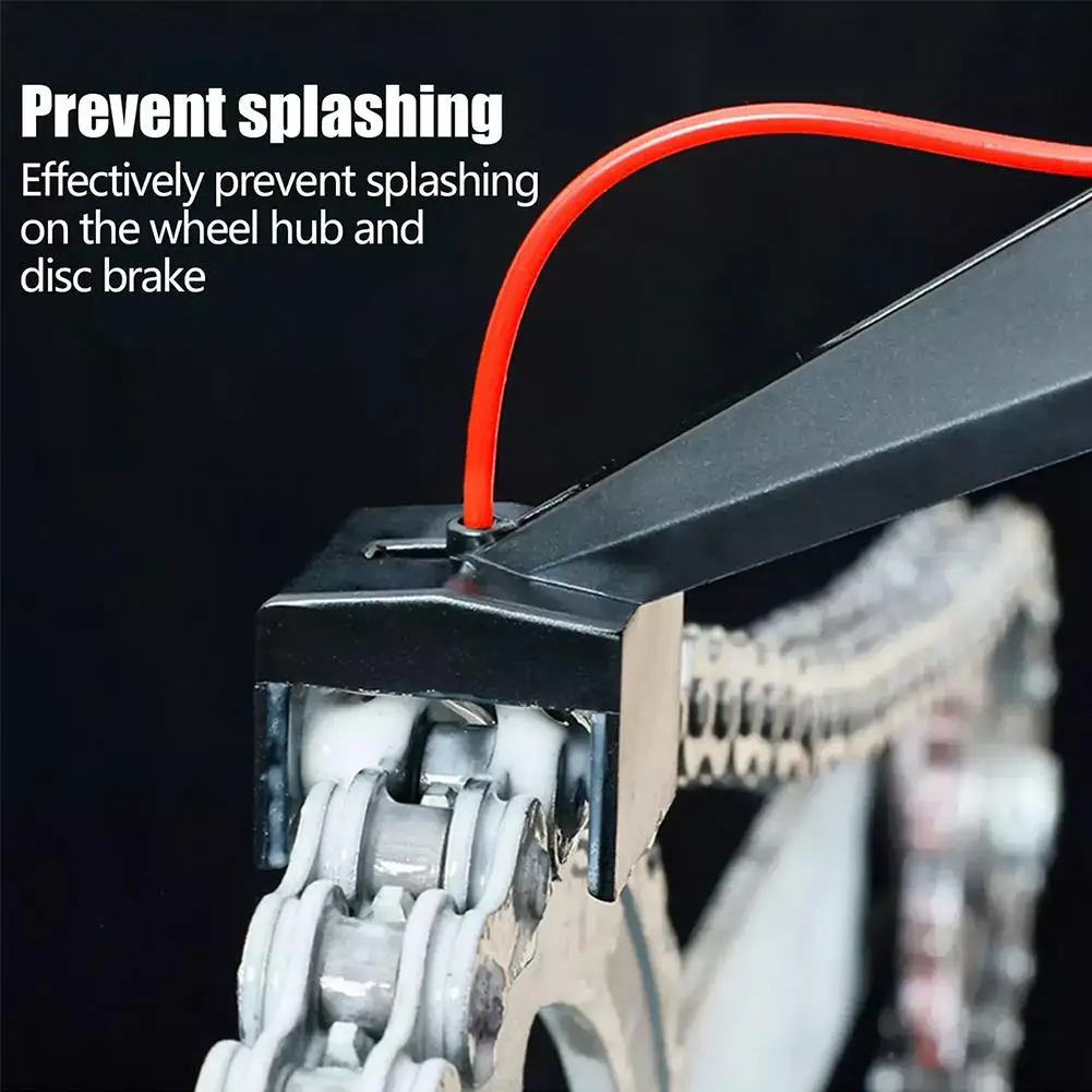 Mess-Free Motorcycle Chain Oiler Spray Gear -cleaning Maintenance Tool For Chain Wax Cleaner Attachment thumbnail 3