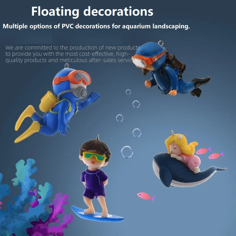Aquarium Toys Decoration for Aquarium Fish for Aquarium Accessories Fish Tank Decoration ZSP01 thumbnail 3