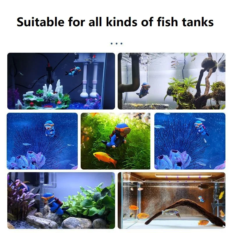 Aquarium Toys Decoration for Aquarium Fish for Aquarium Accessories Fish Tank Decoration ZSP01 thumbnail 5