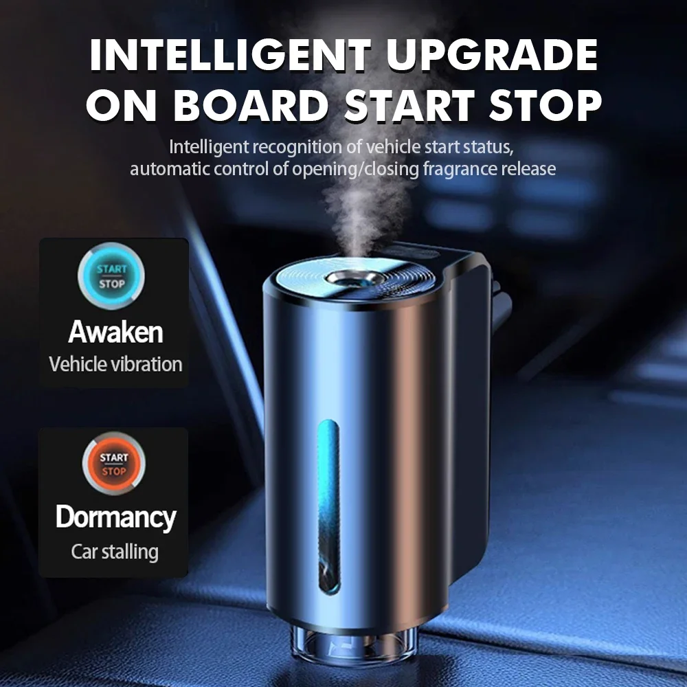 Car Electric Air Diffuser Vent Aroma Humidifier Mist Aromatherapy Air Freshener for Odor Removal - Automotive Air Refreshing Acc thumbnail 3