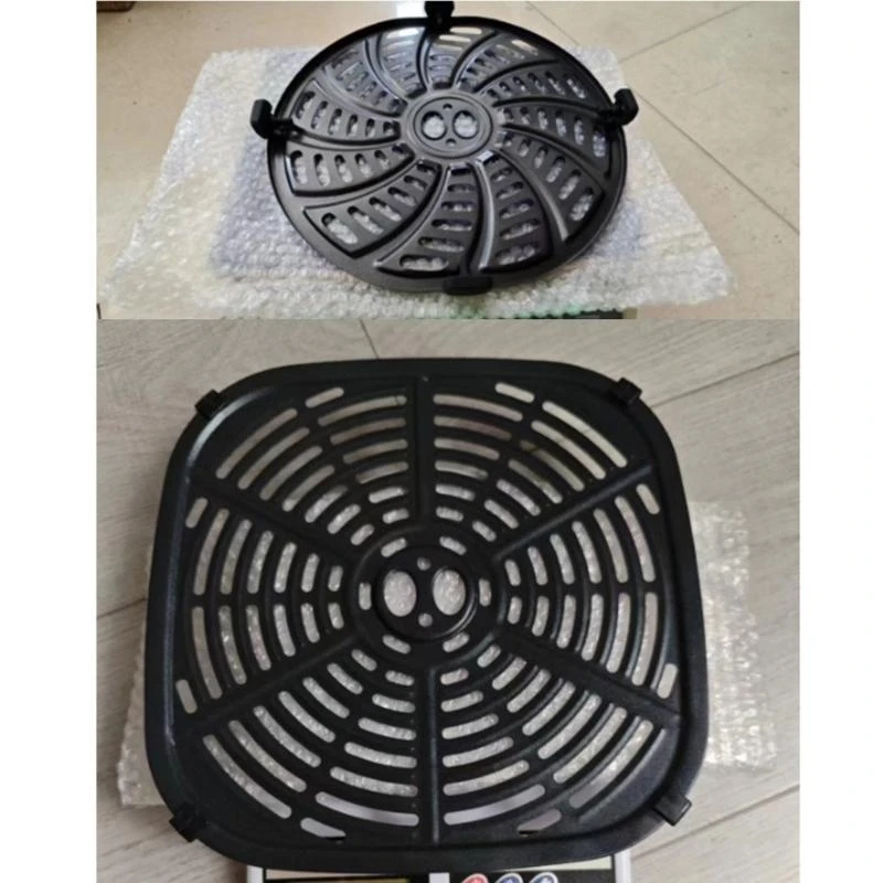 Air Fryers Pad Metal Air Fryers Plate Air Fryers Tray Grilling Plate Multifunctional Metal Cooking Tool for 6QT Air Fryers thumbnail 4