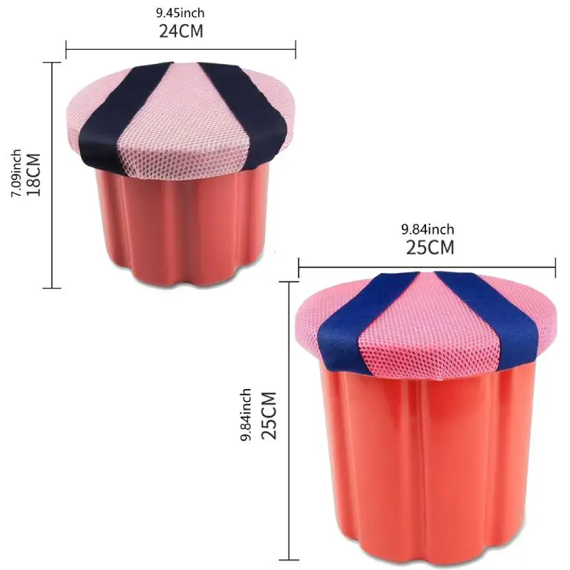 Garden Wearable Stool Lightweight Bench Chair Seat Round Stool Outdoor Fishing Chair for Outside Gardening Planting Fishing Farm thumbnail 6