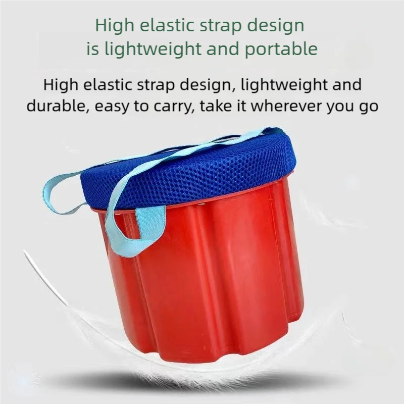 Garden Wearable Stool Lightweight Bench Chair Seat Round Stool Outdoor Fishing Chair for Outside Gardening Planting Fishing Farm thumbnail 3