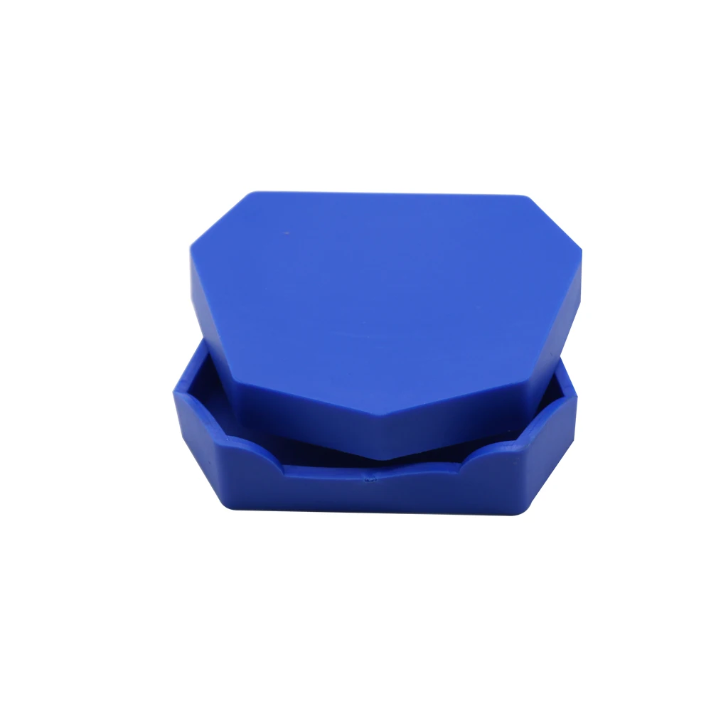 6pcs/set Dental Model Base Silicon Rubber Plaster Model Base Denture Tray Impression Dentistry Lab Former Base Dentist Tools thumbnail 6