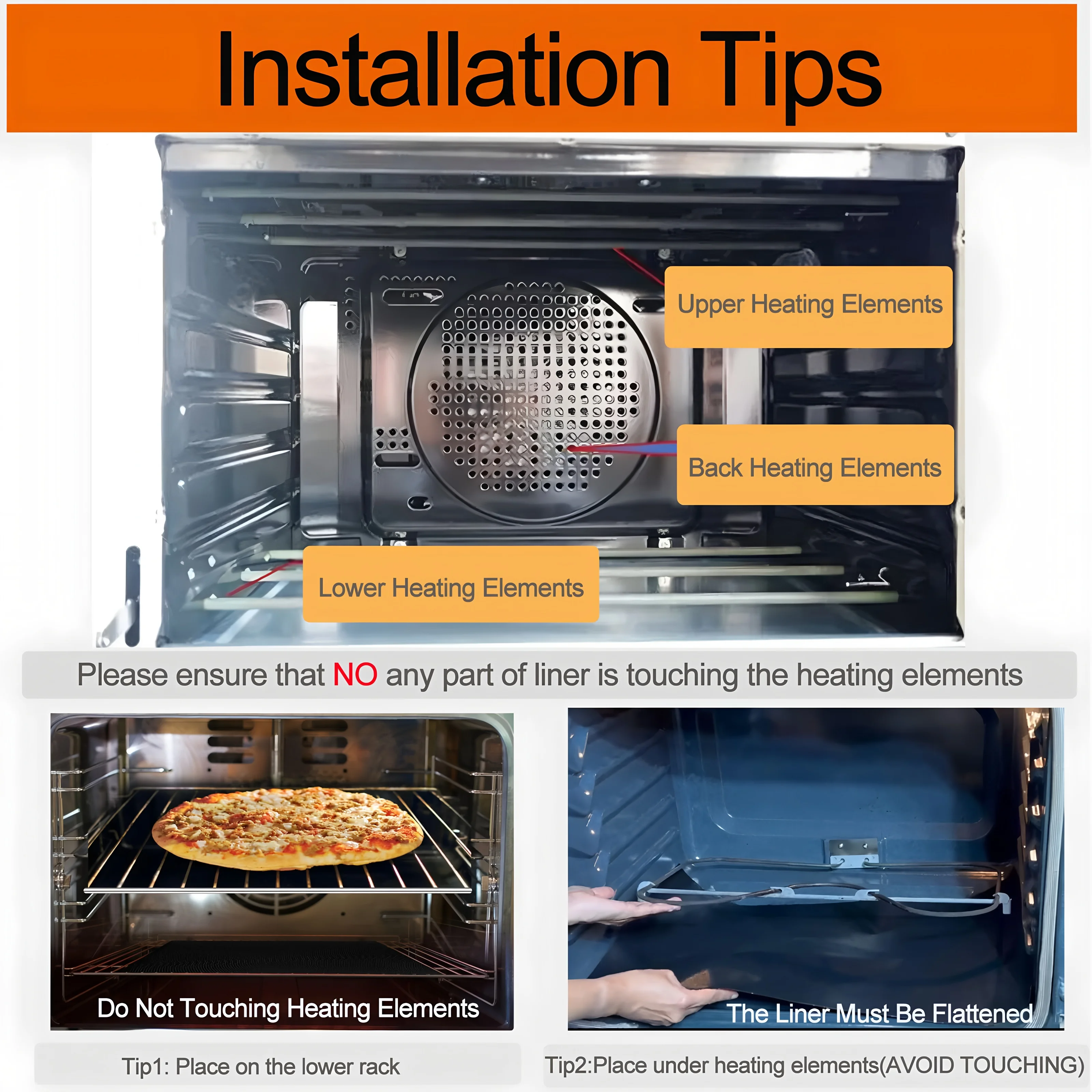Oven Bottom Liners Non Stick Barbecue Grill Mats Reusable Kitchen Toaster Liner Air Fryer Cooking Heat Resistant Baking Paper thumbnail 4