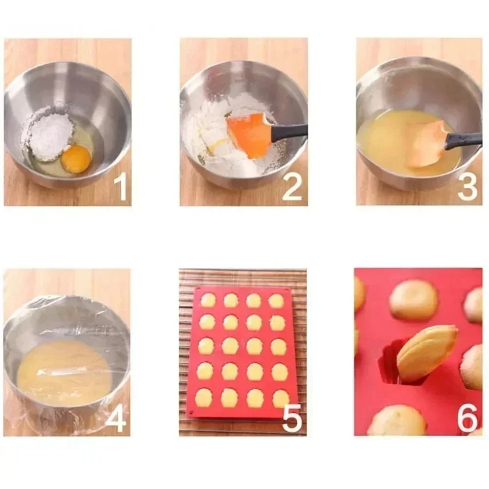 Food-grade Silicone Cake Mold Baker Cake Mold DIY Baking Pan Mold Kitchen Baking Appliance Accessories thumbnail 5