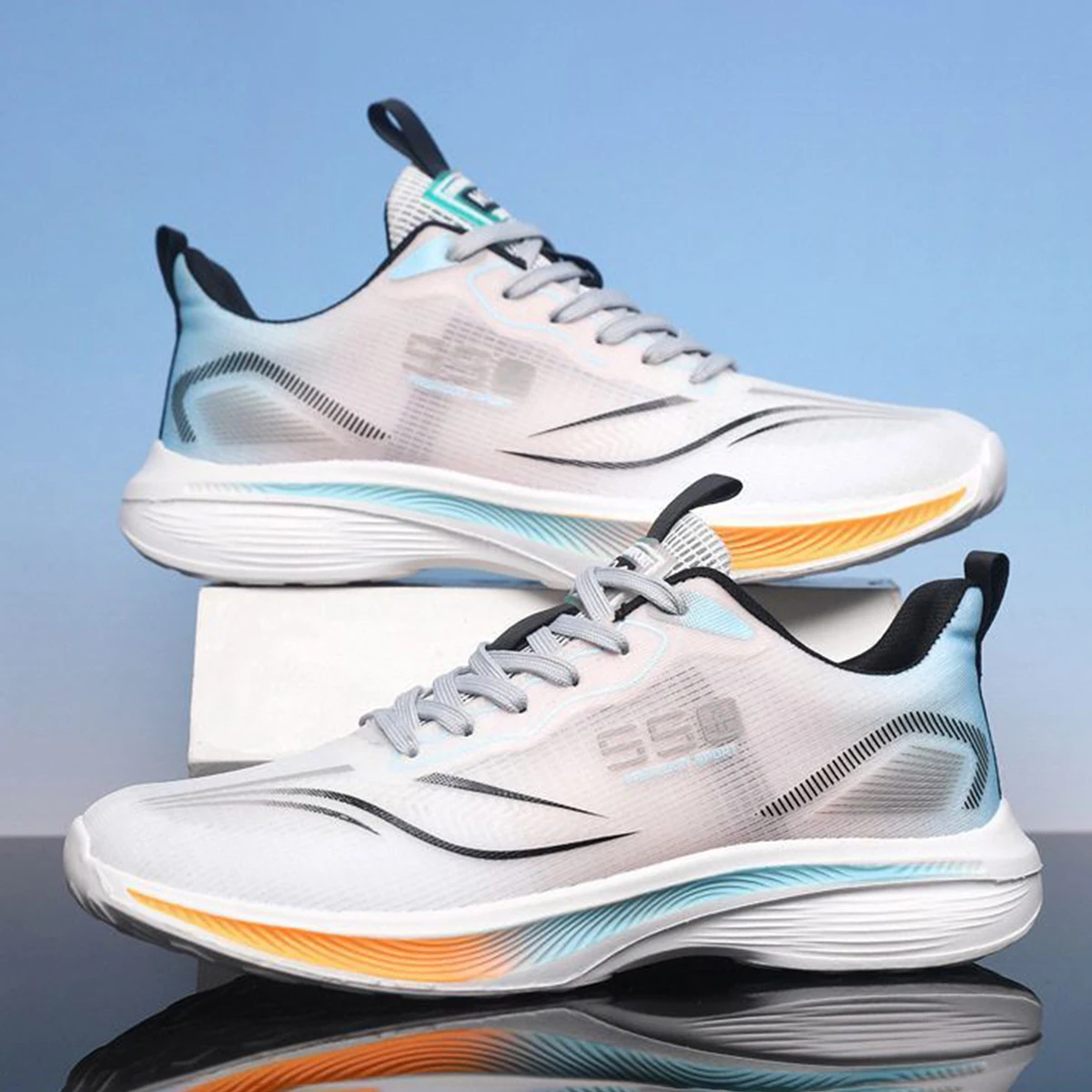 Running Shoes for Men Autumn Chunky Sneakers Basketball Shoes Hiking Walking Shoes Men  Sneakers Plus Size Luxury Brands thumbnail 6