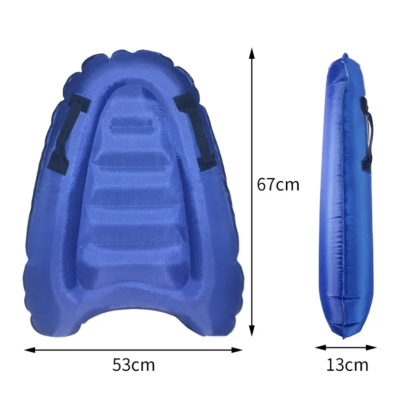 1pc Oxford Cloth Inflatable Bed Surfboard Swimming Floating Row thumbnail 2