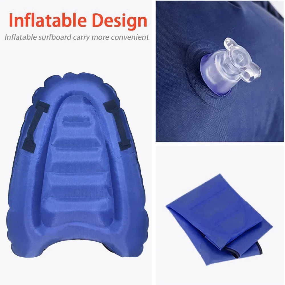 1pc Oxford Cloth Inflatable Bed Surfboard Swimming Floating Row thumbnail 3