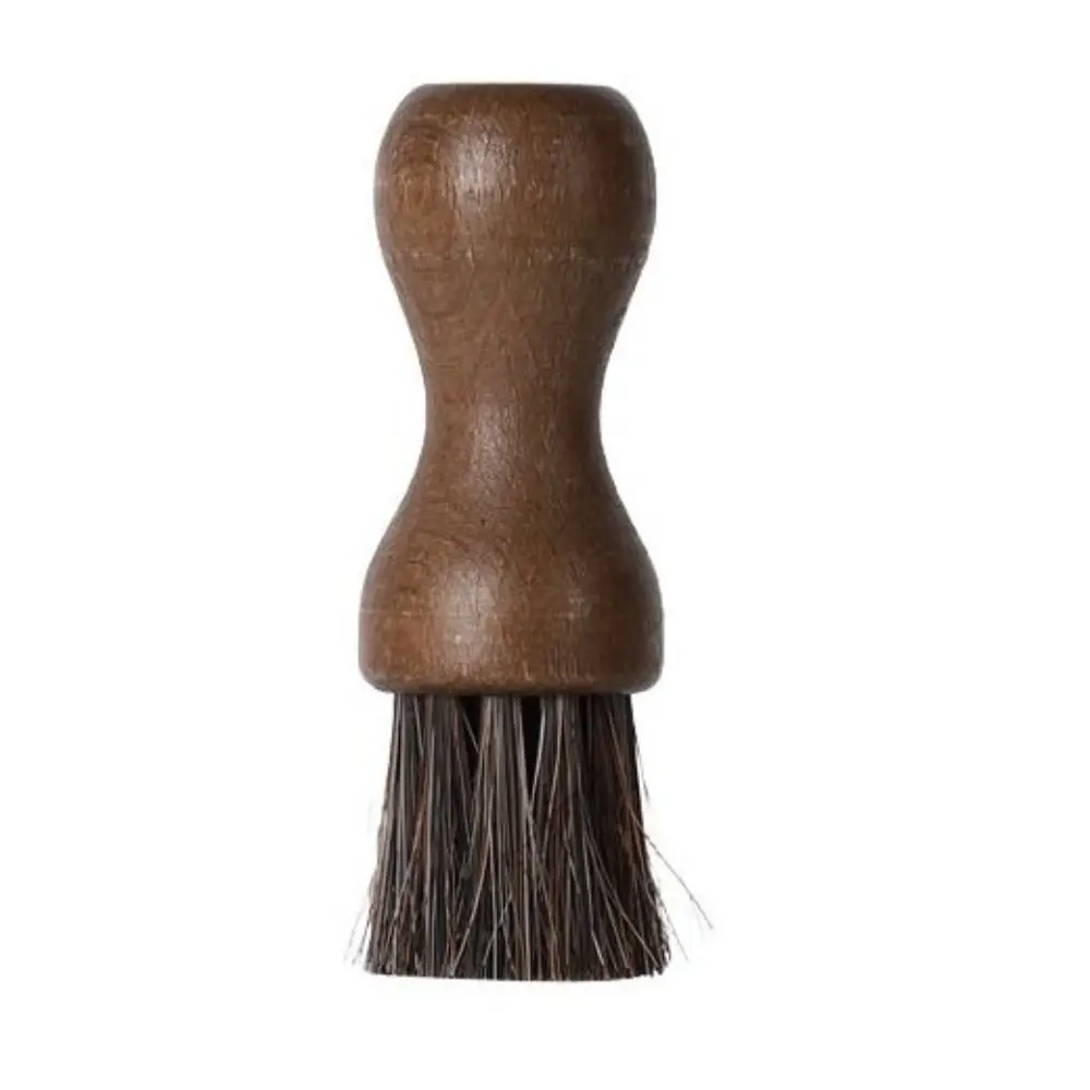 Wooden Handle Horsehair Shoe Care Brush Eco Friendly Multifunction Kitchen Cleaning Brush Dust Removal Durable Dish Brush thumbnail 6