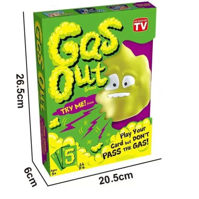 Gas Out Family Party Game Playing Cards Toys Board Games Trick Friend Toy Parent-Child Interaction Birthday Gifts For Kids thumbnail 6