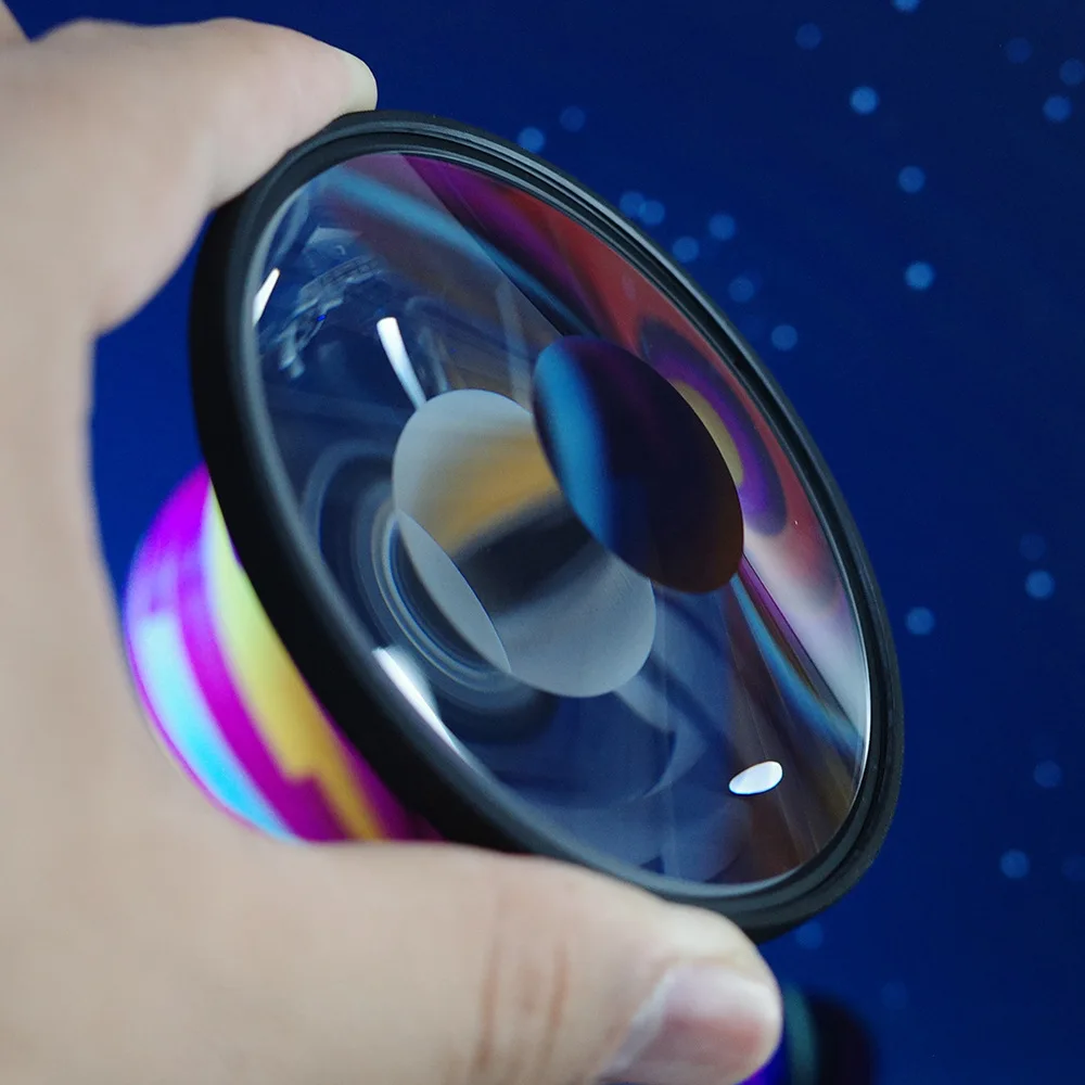 1PC 49/52/55/58/62/67/72/77/82mm Swirl Halo Effect Filter Photography Prism Videography Lens DSLR Camera Accessories thumbnail 3