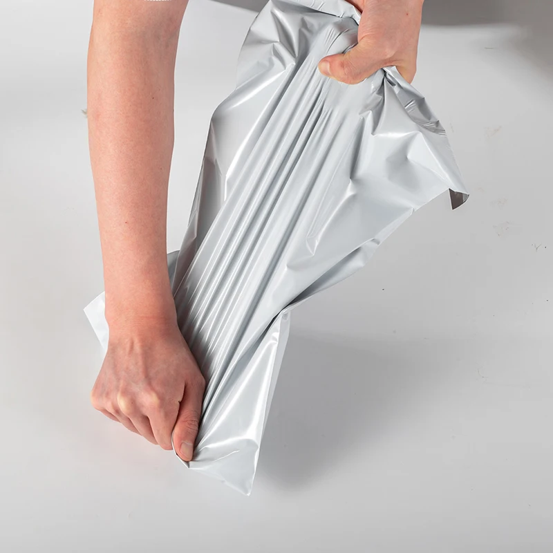 20PCS White Poly Mailer Pouch PE Platic Adhesive Seal Shipping Delivery Mailing Express Package Courier Bag Envelope thumbnail 2