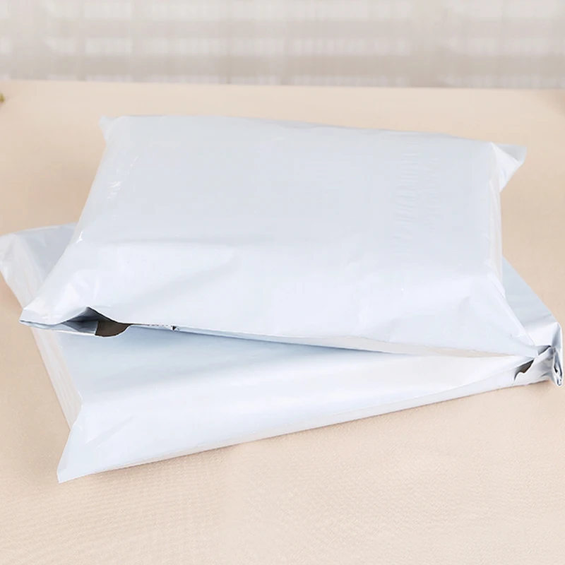 20PCS White Poly Mailer Pouch PE Platic Adhesive Seal Shipping Delivery Mailing Express Package Courier Bag Envelope thumbnail 6