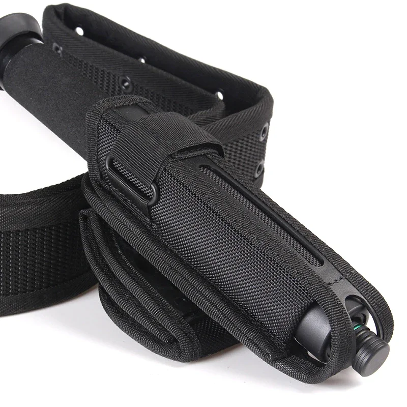 Baton Holder Belt Carry Case 360 Degree Rotation Baton Stick Holster Self Defense Safety Survival Kit Outdoor EDC Tool thumbnail 4