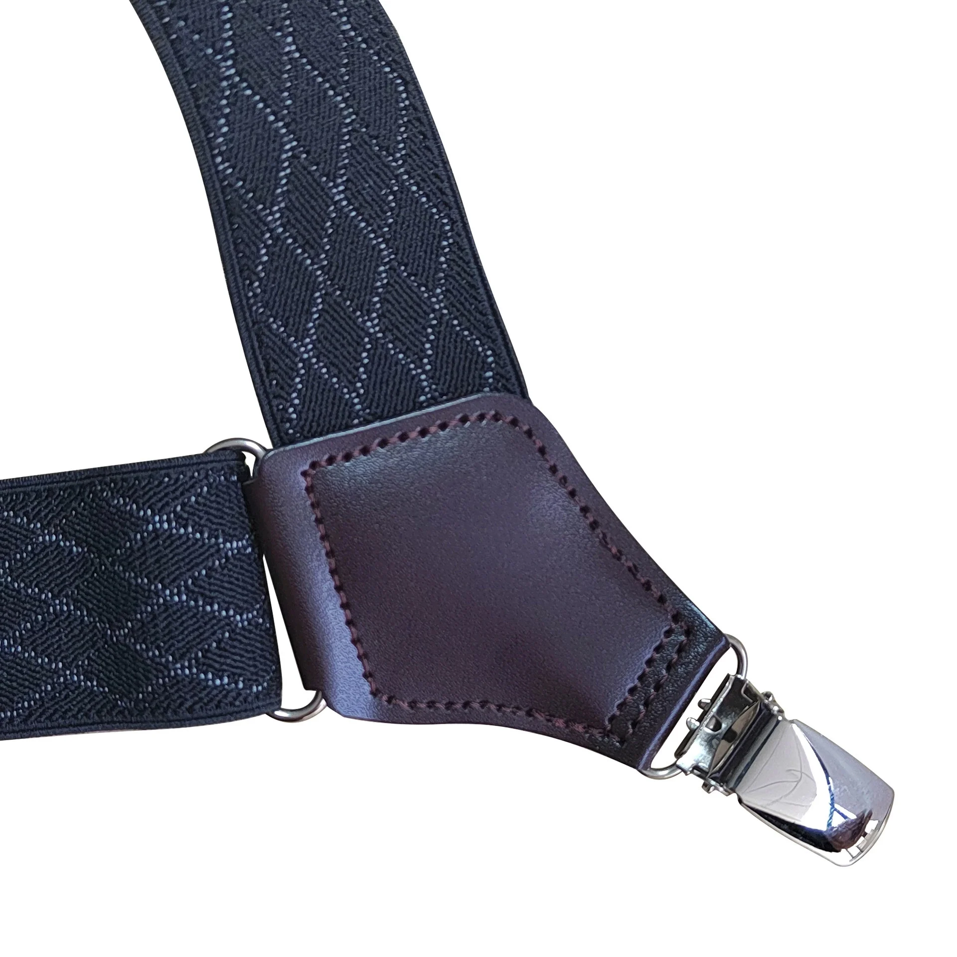 Men Suspenders 3.5cm Wide Elastic Belt Adjustable Braces X Back Shirt Clip Suspender Trouser Brace Straps Man Vintage Braces thumbnail 3