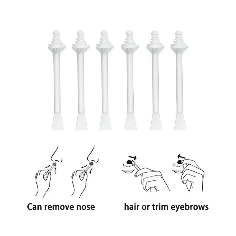 Painless Nose Waxing Wax Kit 50g-1000g for Men & Women with Wax And Applicators Easy Tool for Clean Nose Hair Removal thumbnail 5